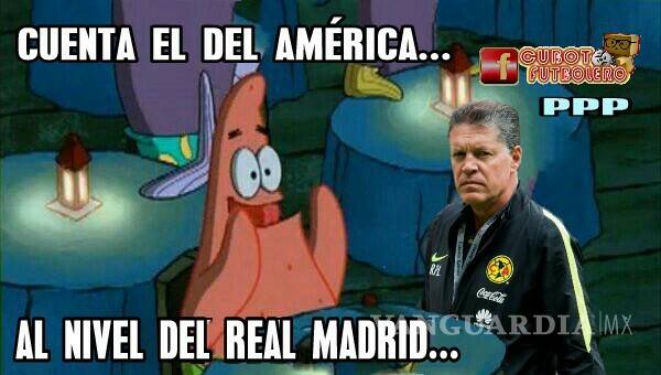$!El América también perdió contra el Real Madrid en memes