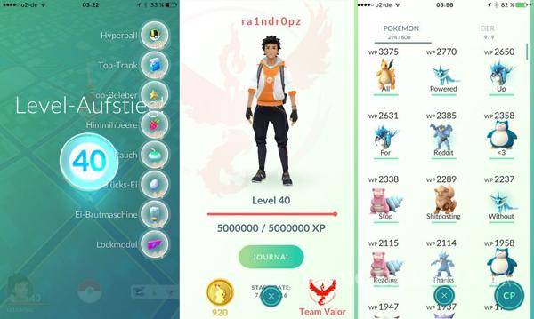 $!Pokémon Go: un alemán alcanzó el nivel 40, el máximo hasta el momento
