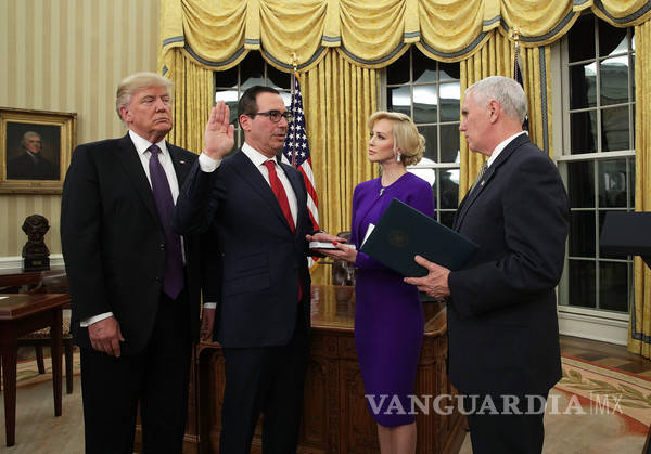 $!Steven Mnuchin, de productor de 'Avatar' y 'Batman Lego' al Tesoro de EU con Donald Trump