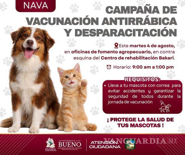 $!Autoridades municipales de Nava, Coahuila exhortaron a la población a participar en las próximas fechas de vacunación.