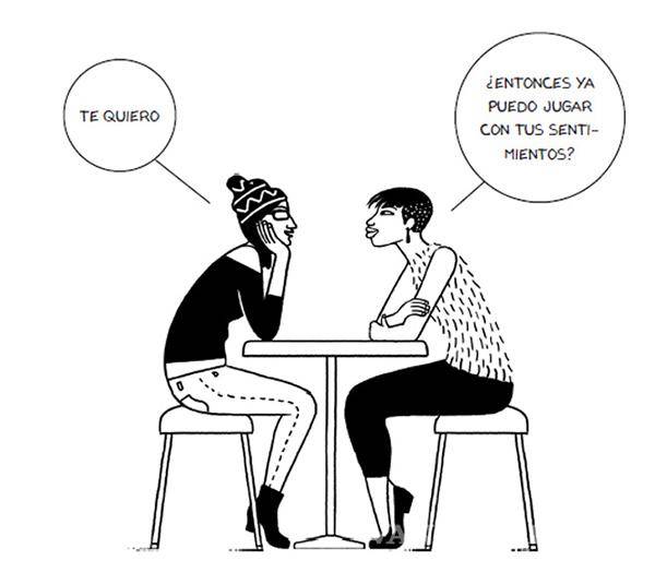 $!La ilustradora española invita a ver el mundo con una óptica de humor negro.