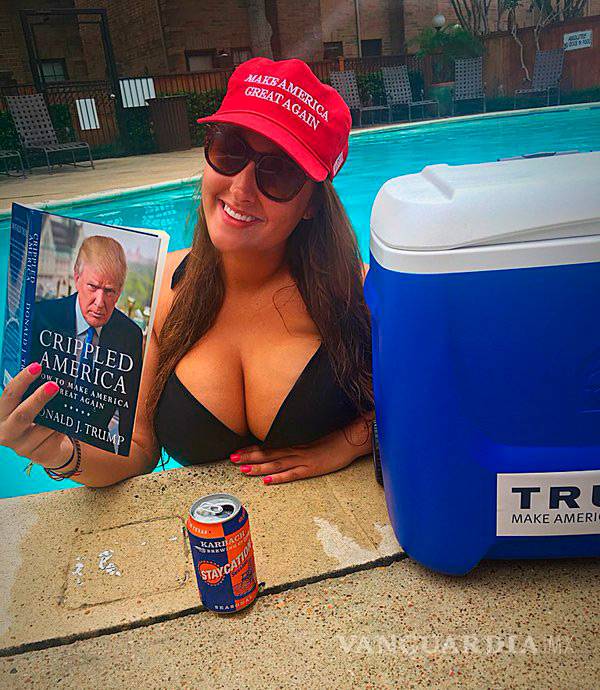 $!#TrumpGirls Conoce a las sexys fanáticas de Donald Trump (fotos)