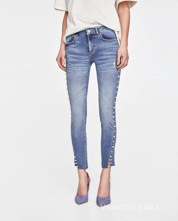 $!Jeans con perlas serán la sensación esta primavera
