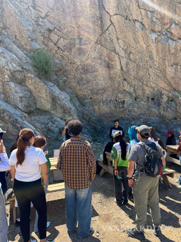 $!Los asistentes participaron en recorridos y actividades de educación ambiental en el cañón de San Lorenzo.