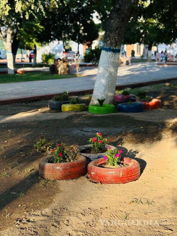 $!Rescatan áreas verdes con creatividad y conciencia ambiental.