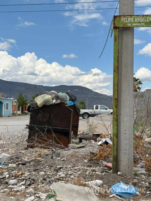 $!Vecinos señalan que el servicio de recolección de basura es ineficiente desde hace meses.