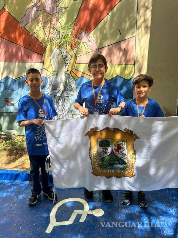 $!Los estudiantes coahuilenses destacaron en los tres niveles de la competencia realizada en Playa del Carmen.