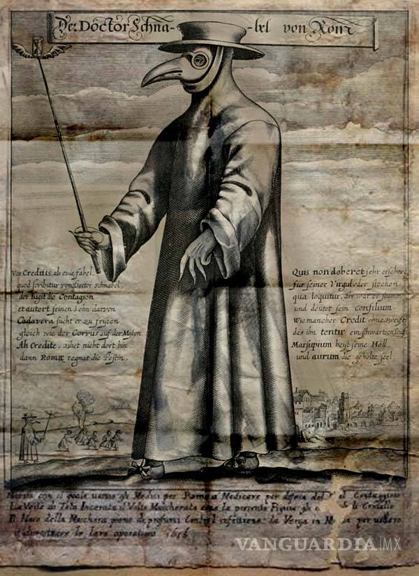 $!Los médicos de la Peste Negra... mitos sobre estos personajes y sus aterradoras máscaras