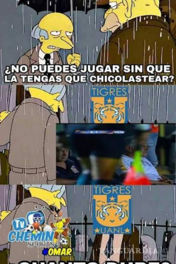 $!Los memes de la eliminación de Tigres por el Zacatepec