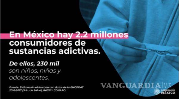 $!Estrategia de prevención rescatará a 230 mil menores de edad de las drogas: Jesús Ramírez