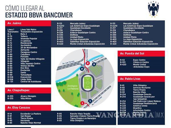 $!La Línea 1 del Metro de Monterrey es actualmente la única que conecta con el Estadio BBVA, aunque nuevas rutas están en evaluación.