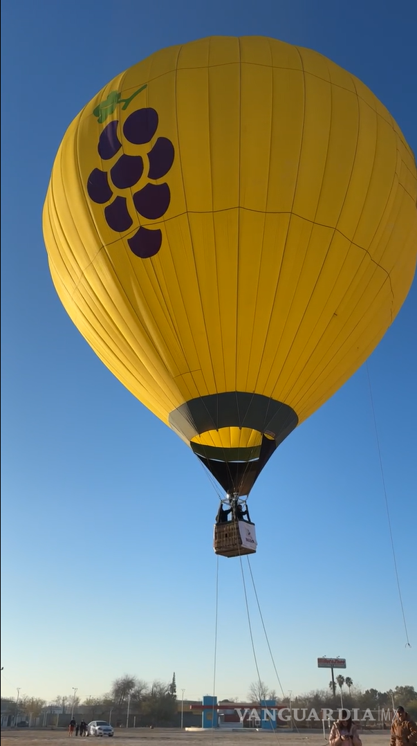 $!Los globos aerostáticos ofrecieron vistas del recinto y del entorno del festival.