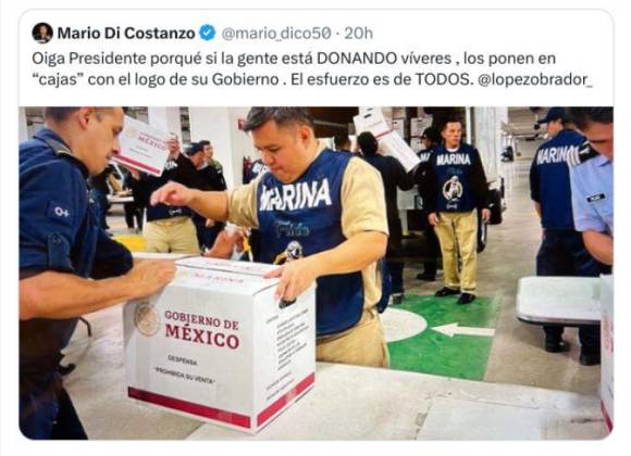 Felipe Calderón miente, acusa vocero de Presidencia por polémica de donativos para Guerrero