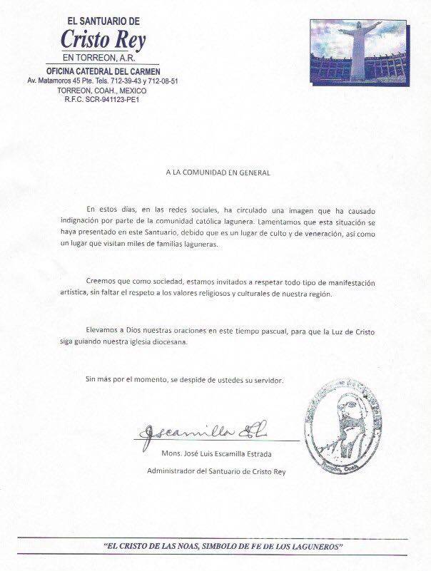 $!Polémica por foto en Cristo de las Noas