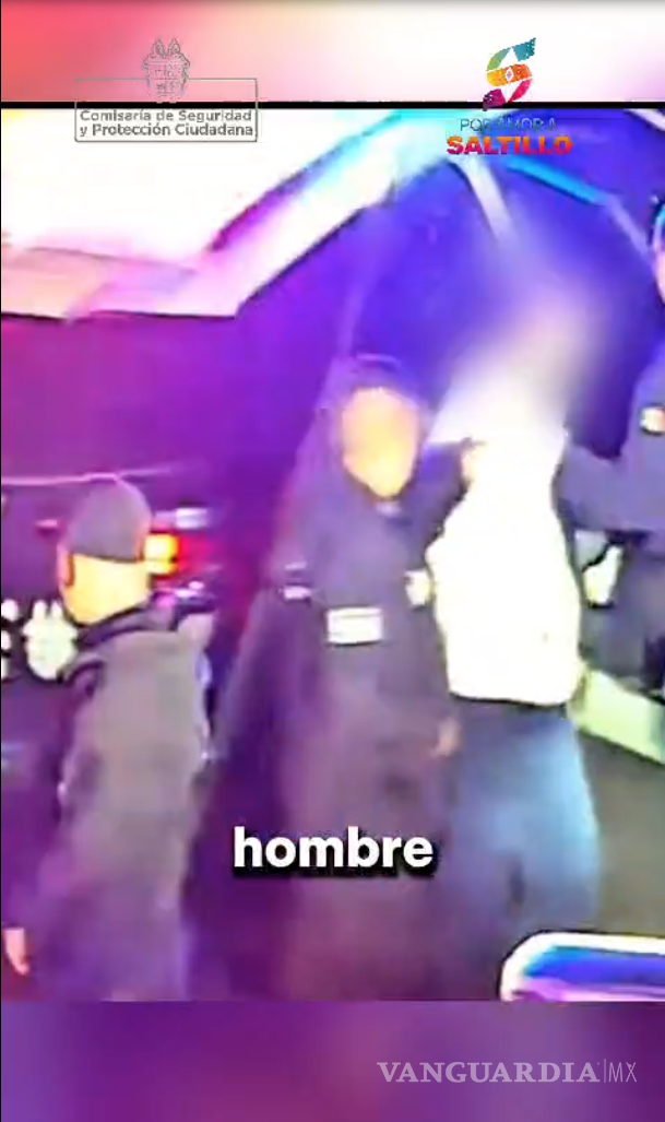 $!Elementos de la Policía Municipal detuvieron a Miguel Ángel “N” tras intentar huir.