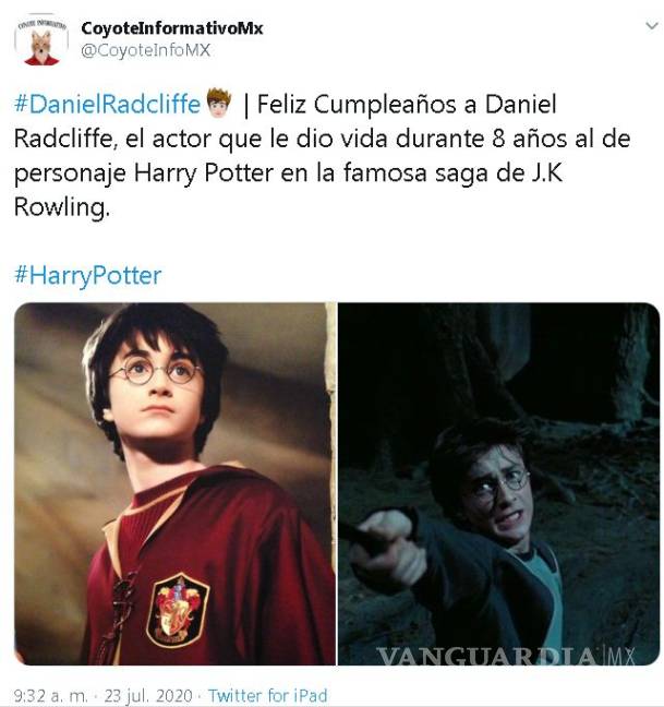 $!¡Felices 31, Daniel Radcliffe!