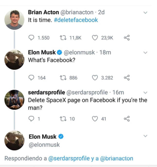 $!Elon Musk decidió borrar su perfil, el de Tesla y el de SpaceX de Facebook
