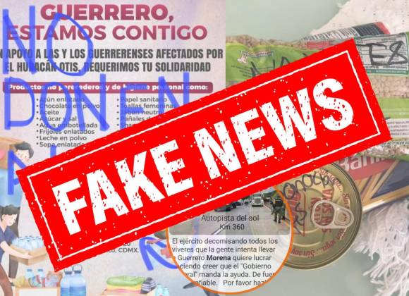 ‘¡No donen!’ Crecen fake news sobre robo de víveres enviados a Acapulco; Sedena y Cruz Roja desmiente rumores