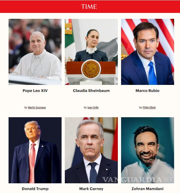 $!Claudia Sheinbaum entra por segunda vez a la lista de las 100 personas más influyentes de TIME en 2026