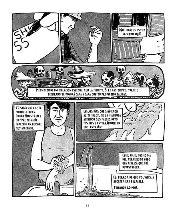 $!"Voces de Chimalpopoca", narra con ilustraciones el terremoto en CDMX de 2017