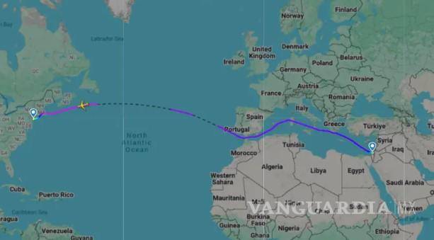 $!El primer ministro israelí, Benjamin Netanyahu, realizó un vuelo inusualmente largo a Nueva York para evitar ser arrestado por países donde es buscado por crímenes de guerra, según un informe.