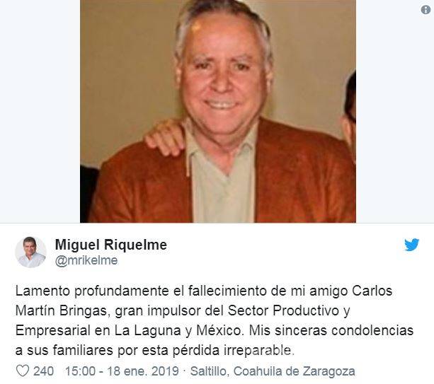 $!Carlos Martín Bringas: un empresario agropecuario y de autoservicios