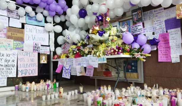 $!Memorial a la alumna Valentina, menor de edad aficionada del cine y las artes; fue víctima de feminicidio, por parte de su pareja.