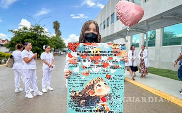 $!La joven manifestó su deseo de convertirse en enfermera o maestra tras su recuperación.