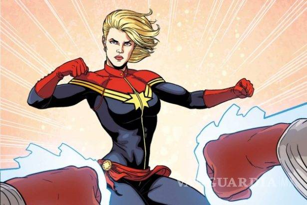 $!¡Revelan las primeras fotos de Brie Larson con el traje de Captain Marvel!