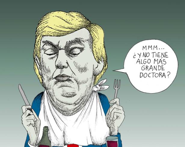 Trump: Hombre con hambre