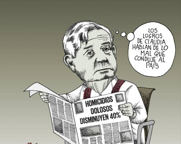 La Presidenta corrigiendo la plana a AMLO