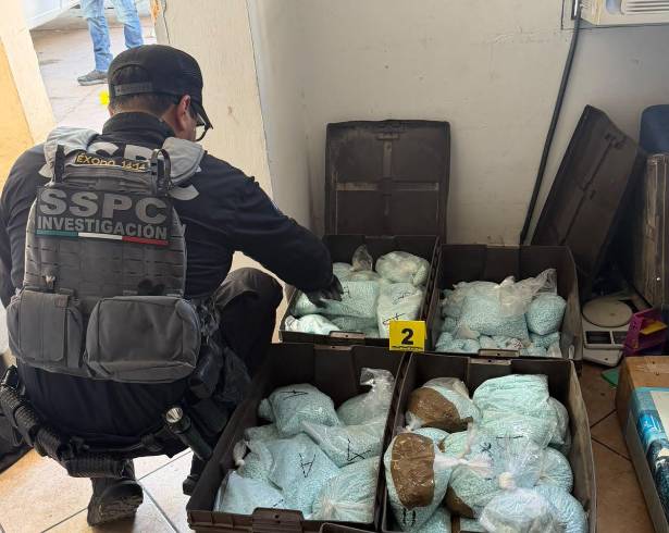 Autoridades no detallaron si durante la diligencia hubo personas detenidas.