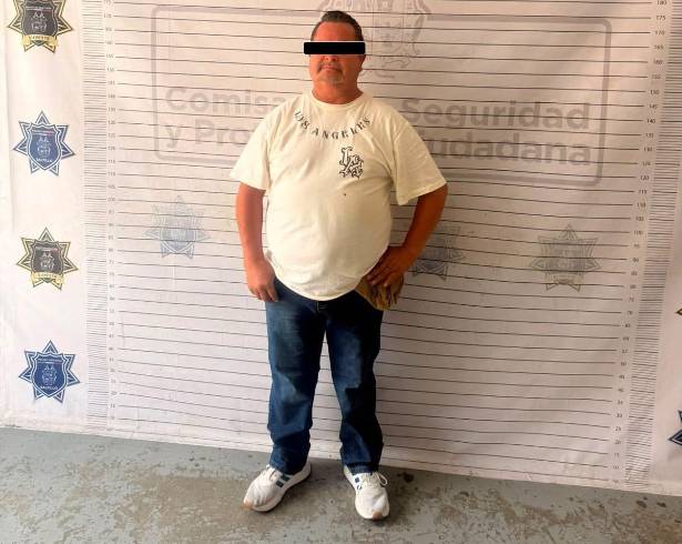 El sujeto ya se encuentra a disposición de las autoridades.