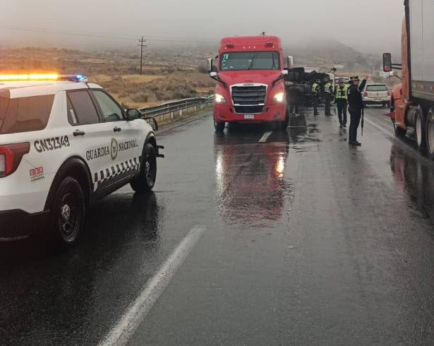 La circulación estuvo paralizada durante horas.
