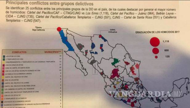 $!Después de 'El Chapo'... este es el mapa de narcotráfico en México; Cártel Jalisco Nueva Generación amplía su territorio y la exportación de fentanilo a EU