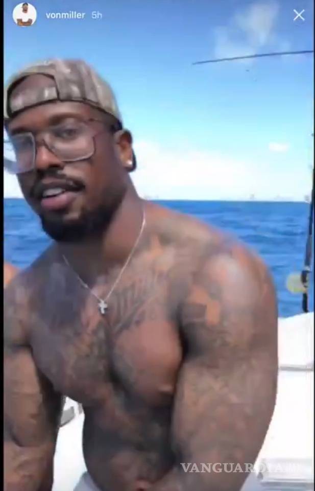 $!Von Miller podría ir a la cárcel por capturar un tiburón en peligro de extinción