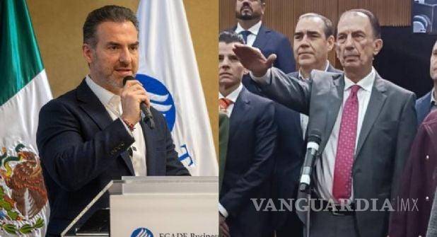$!Adrián de la Garza, alcalde de Monterrey, y Javier Flores, fiscal general de Nuevo León, afirman no tener influencia en el caso de Garage y Talleres.