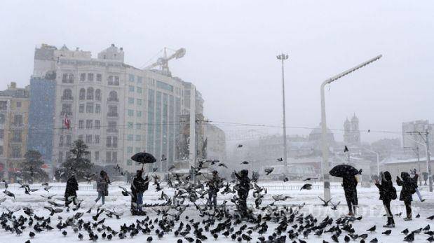 $!Ola gélida barre Europa; el frío bate récords en Rusia y Alemania