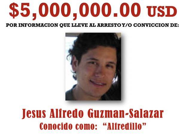 $!Jesús Alfredo Guzmán-Salazar, también de 40 años, tiene alianza con Iván y daba importante asistencia operativa a su padre
