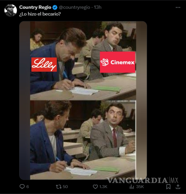 $!Cinemex cambia de imagen y desata ola de reacciones: estos son los mejores memes sobre el nuevo logo