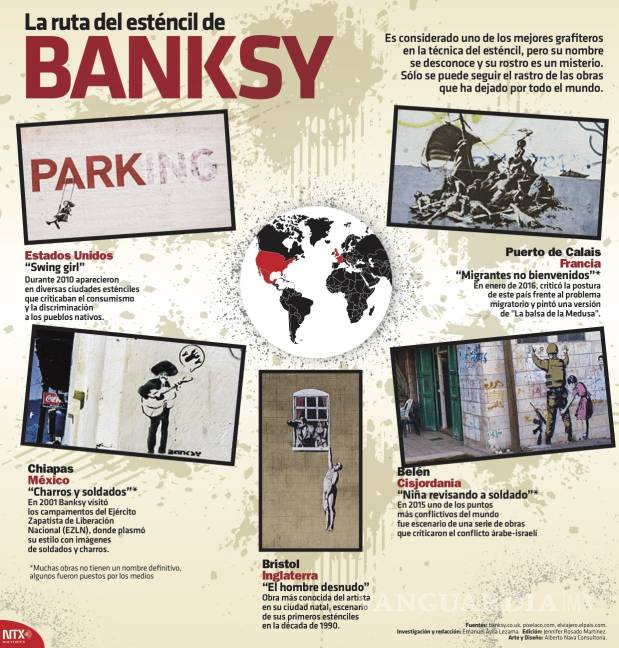 $!“The Art of Banksy” se exhibe en Berlín