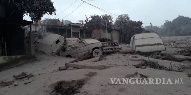 $!Suman 135 los muertos por la erupción del volcán de Fuego en Guatemala