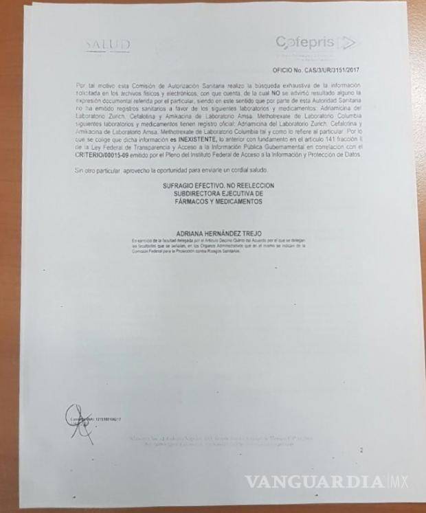 $!Hospital de Guerrero administró quimioterapia sin registro a menores; un bebé murió