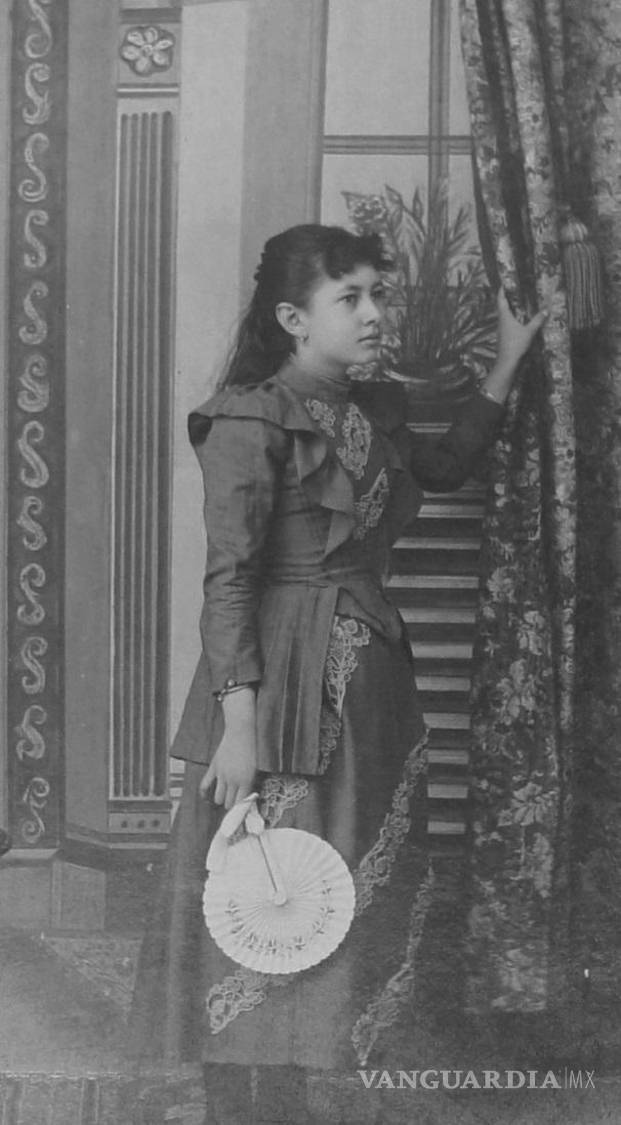 $!María Negrete Valdés cuando tenía ocho años.