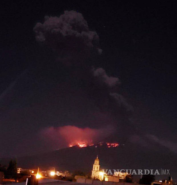 $!Piden a ciudadanos evitar acercarse al cráter del Popocatépetl