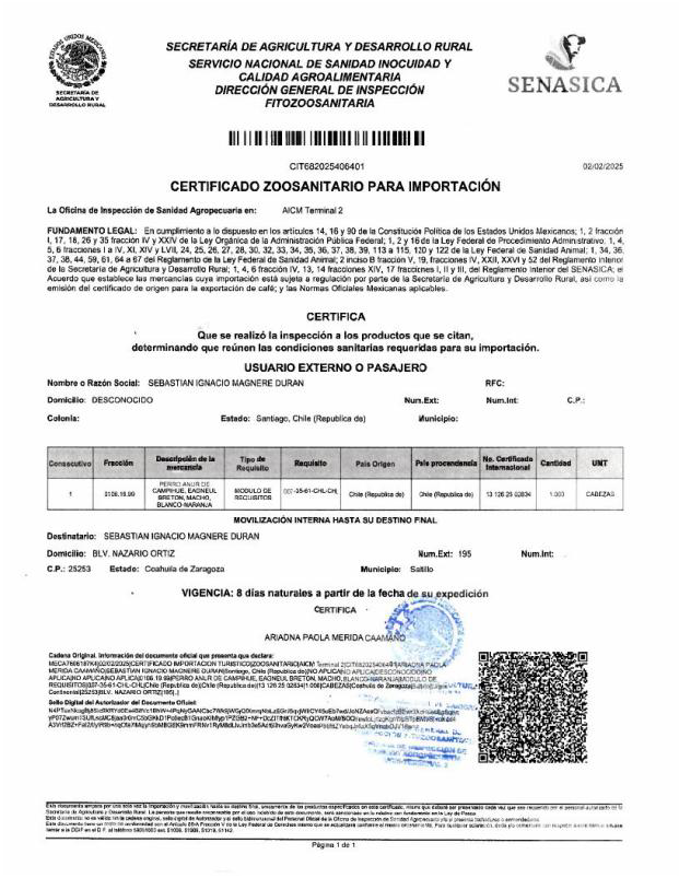 $!Cada entrenamiento, traslado y seguimiento de Manchas está incluido en la inversión de 1,001,112.83 pesos.