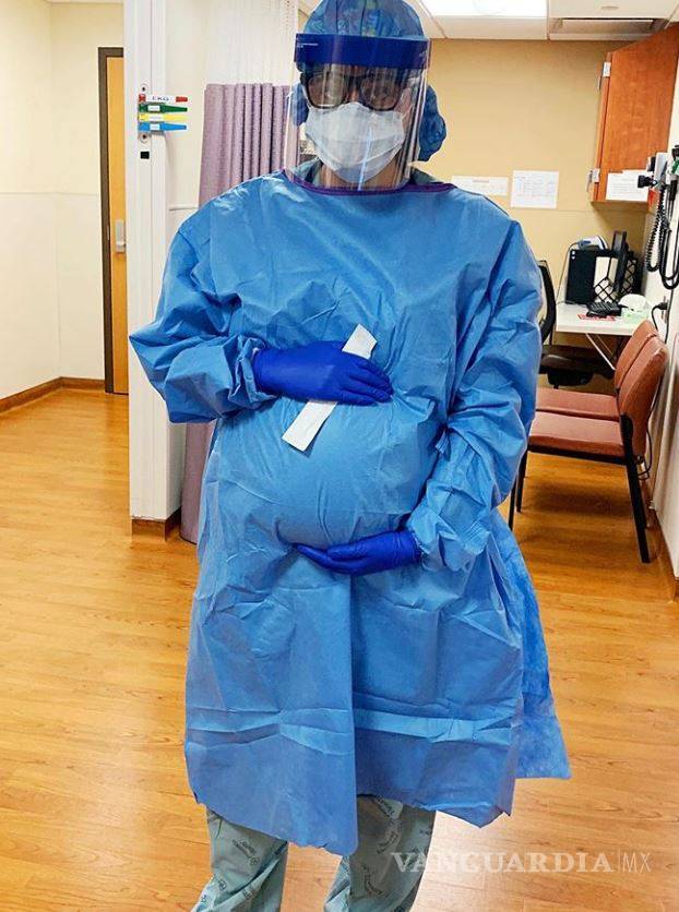 $!Doctora embarazada arriesga su vida por los demás; atiende en hospital por COVID-19