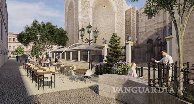 $!En Saltillo se realizan las primeras obras de lo que será el Paseo Capital, el cual se encuentra ubicado en el Centro Histórico.