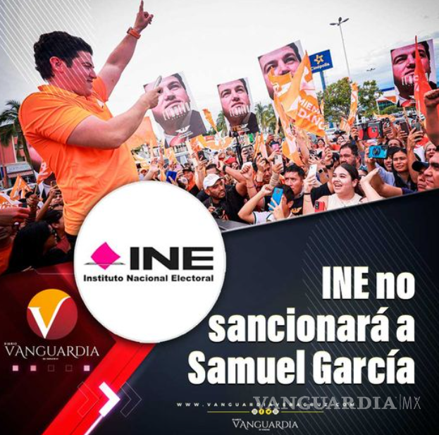 $!INE ordena a Samuel García bajar de redes promocionales en donde aparecen menores de edad