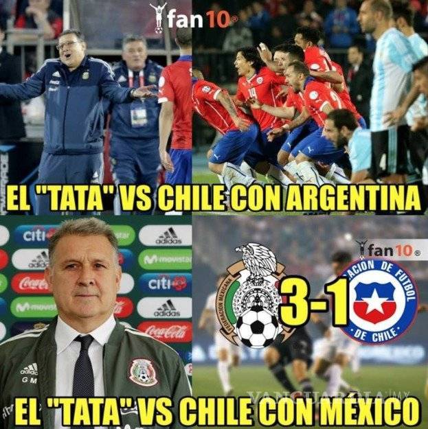 $!Los memes de la victoria de México ante Chile